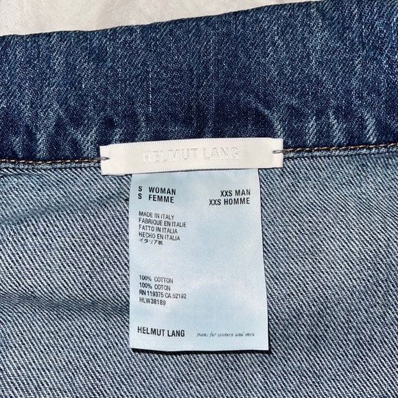 Helmut Lang Femme Trucker Denim Jacket - Picture 7 of 10